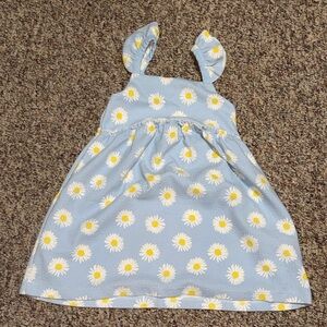 Girls 4-5 year dress Zara Light Blue Daisy Print Kids Dress